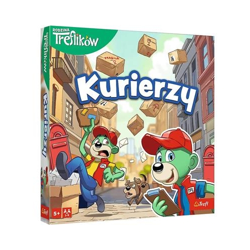 Gra TREFL Kurierzy Rodzina Treflików