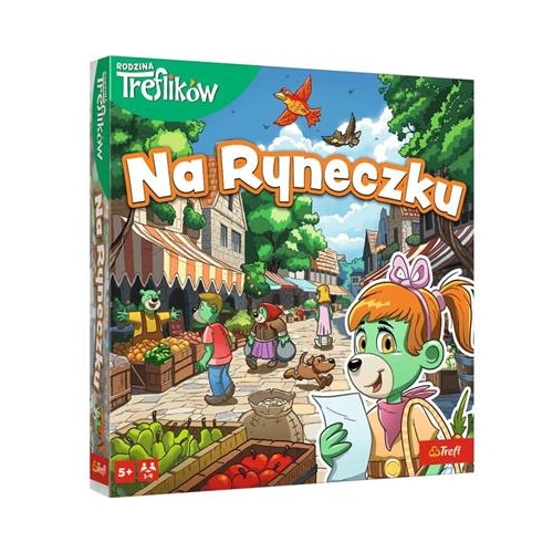 Gra TREFL Na ryneczku Rodzina Treflików