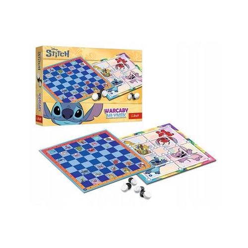 Gra TREFL Warcaby i Młynek Stitch