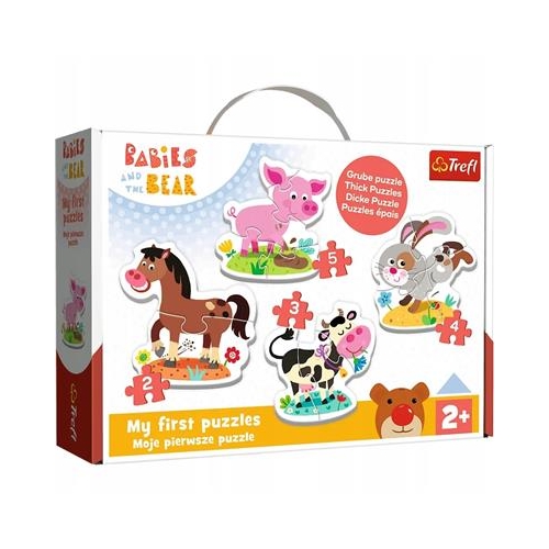 Moje pierwsze puzzle TREFL Baby na farmie