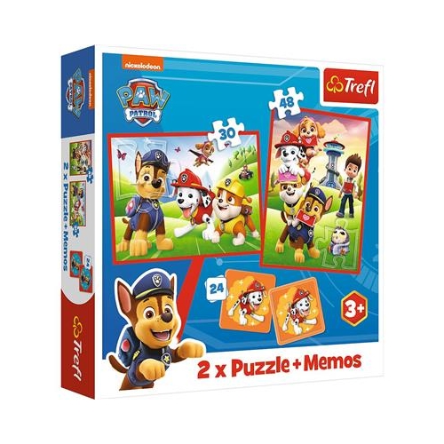 Puzzle i memos TREFL 2w1 Psi Patrol