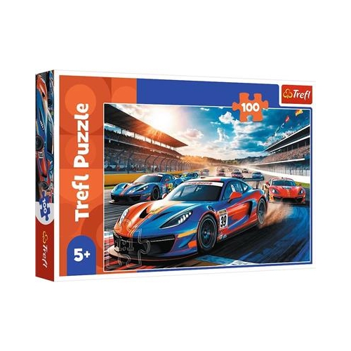 Puzzle TREFL 100 Wyścigówka