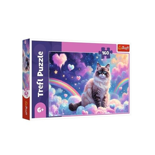 Puzzle TREFL 160 Domowy kotek