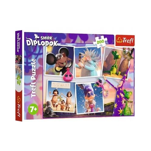 Puzzle TREFL 200 Diplodok