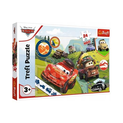 Puzzle TREFL 24 MAXI Cars Auta