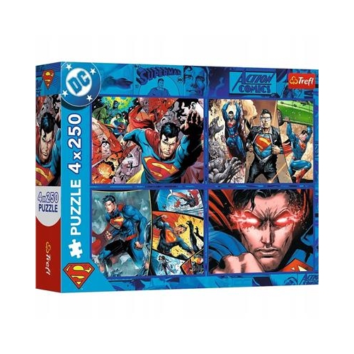 Puzzle TREFL 2x 250 Superman