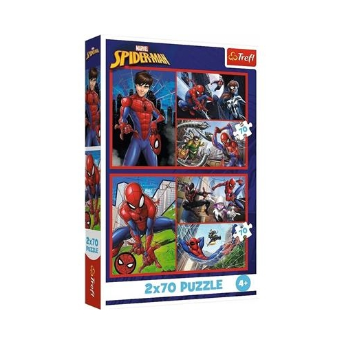 Puzzle TREFL 2x 70 Spiderman