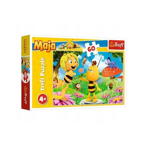 Puzzle TREFL 60 Kwiatek Mai Pszczółka Maja