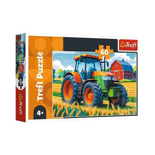 Puzzle TREFL 60 Pojazd rolnika