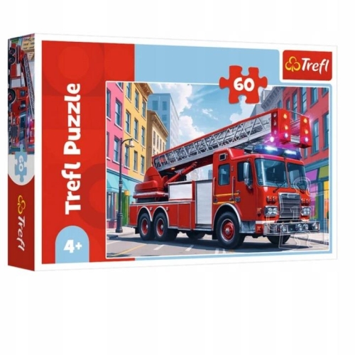 Puzzle TREFL 60 Wóz strażacki