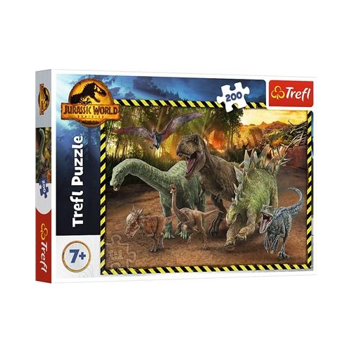 Puzzle TREFL 200 Dinozaury