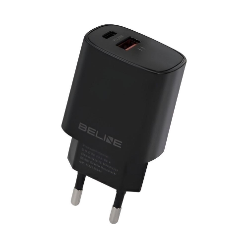 Ładowarka Beline 20W 1xUSB-C + 1xUSB PD 3.0 QC