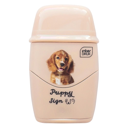 Temperówka z gumką Interdruk Puppy Sign
