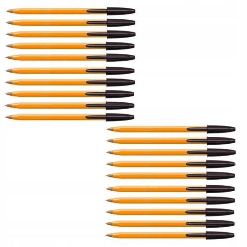 Długopis BIC Orange jednorazowy czarny 20 sztuk