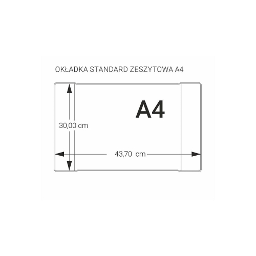 Okładka Biurfol A4 przezroczysta 10 sztuk-38720