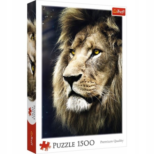 Puzzle TREFL 1500 Portret lwa