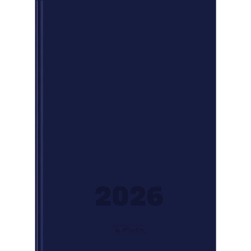 Kalendarz szefa Hertliz 2026 A4 dzienny granatowy