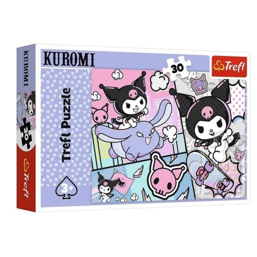 Puzzle TREFL 30 Zabawy z Kuromi Hello Kitty