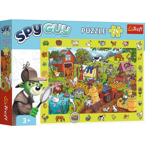 Puzzle TREFL 24 Spy Guy Rodzina Treflików
