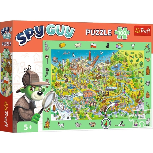 Puzzle TREFL 100 Obserwacyjne Spy Guy Polska Puzzle TREFL 100 Obserwacyjne Spy Guy Polska