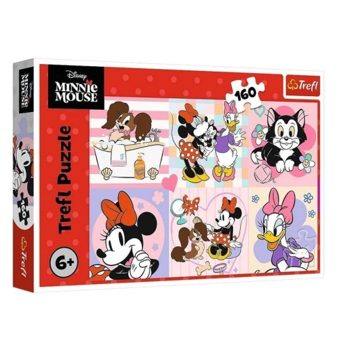 Puzzle TREFL 160 Kolorowy dzień Minnie