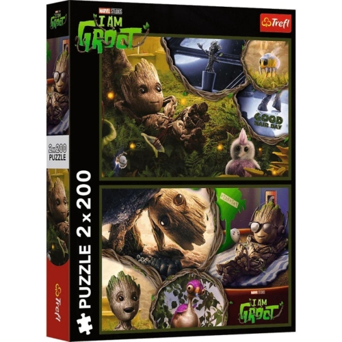 Puzzle TREFL 2x 200 Marvel