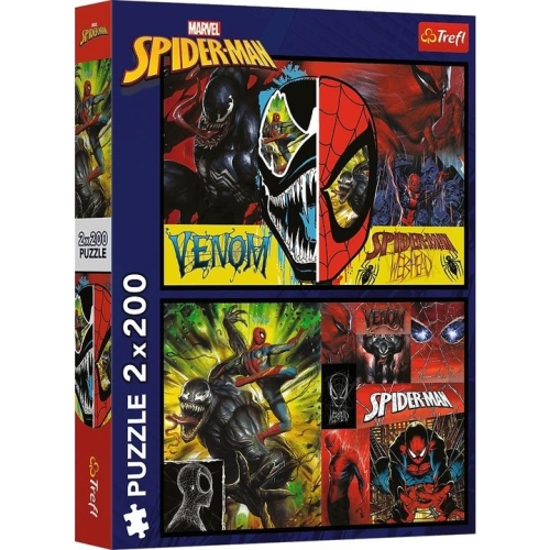 Puzzle TREFL 2x 200 Spiderman