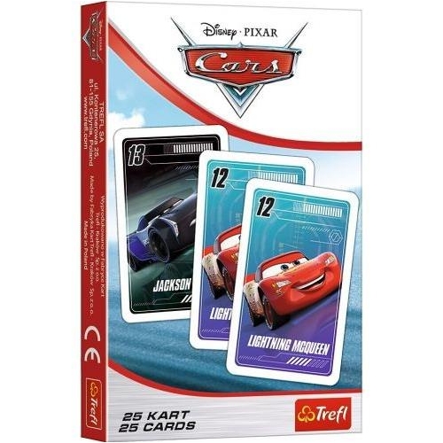 Karty TREFL Piotruś - Disney Cars
