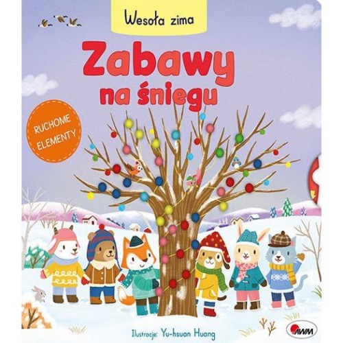 Książeczka Wesoła Zima - Zabawy na śniegu