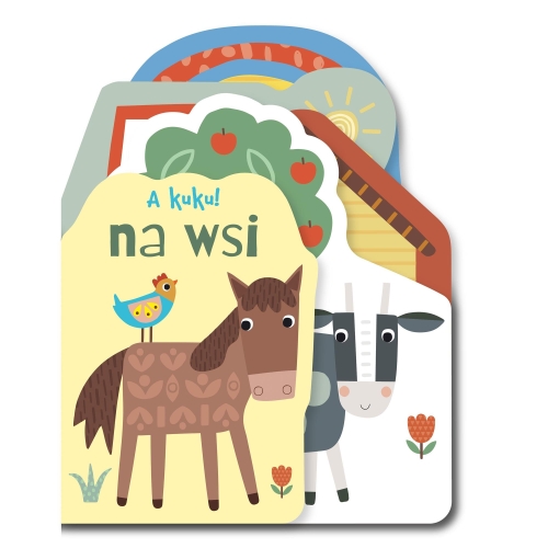 Książeczka kartonowa A kuku! Na wsi
