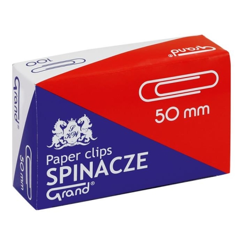 Spinacze okrągłe Grand 100szt 50mm