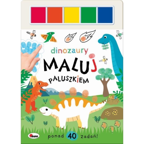 Małuj paluszkiem Dinozaury