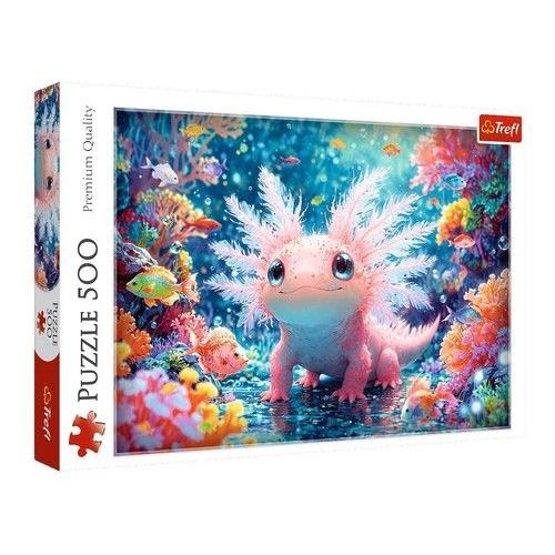 Puzzle TREFL 500 Aksolotl