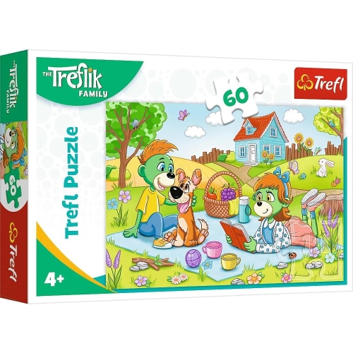 Puzzle TREFL 60 Rodzina Treflików