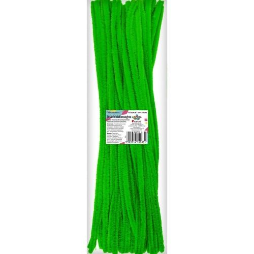Druciki kreatywne 30cm 50szt Zielony