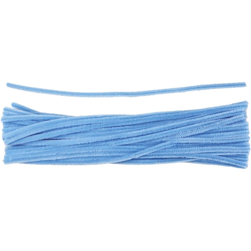 Druciki kreatywne 30cm 50szt Błękitny-39126