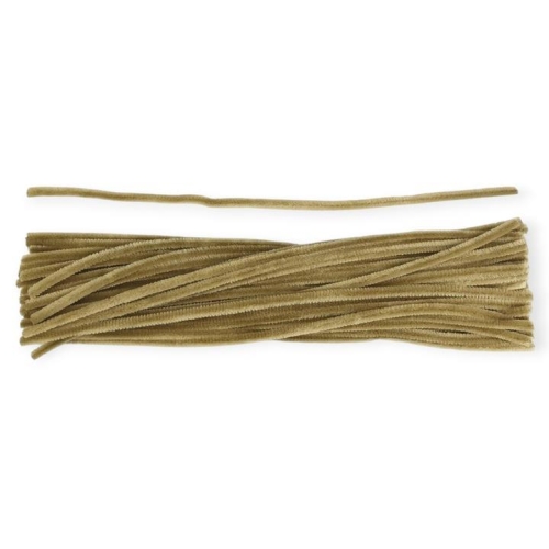 Druciki kreatywne 30cm 50szt Beżowy ciemny-39136