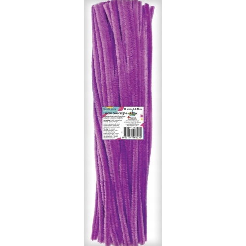 Druciki kreatywne 30cm 50szt Purpurowy