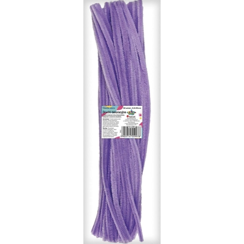 Druciki kreatywne 30cm 50szt Liliowy