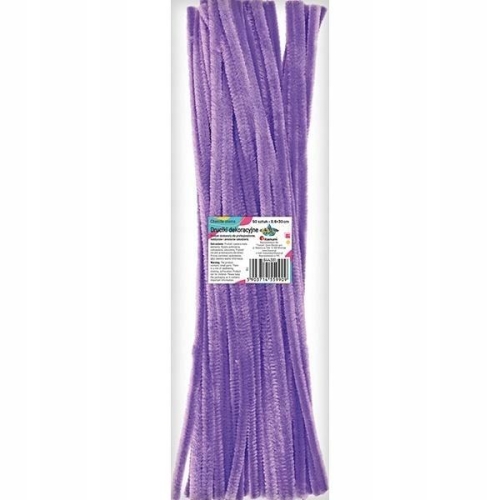 Druciki kreatywne 30cm 50szt Fioletowy