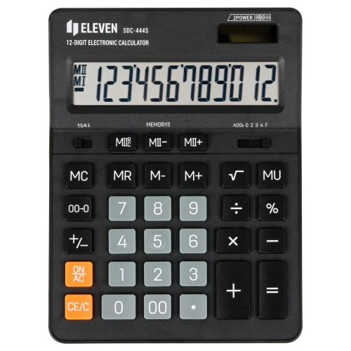 Kalkulator biurowy Eleven SDC-444S DUŻY-39239