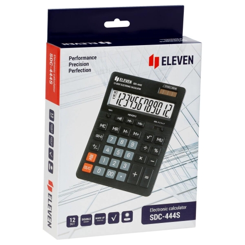 Kalkulator biurowy Eleven SDC-444S DUŻY-39243