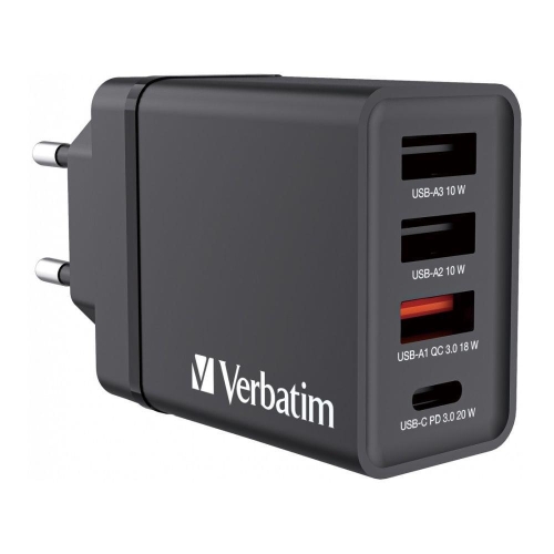 Ładowarka USB Verbatim 1xUSB-C PD 20W