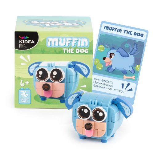 Klocki Snapets Kidea Figurka Piesek Muffin