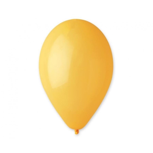 Balony gumowe 10" 26cm 10szt Żółty