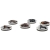 Magnesy szklane do tablic 30mm 6szt Zwierzęta-39773