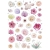 Naklejki foliowe Titanum mix kolor motyle, kwiaty -39784