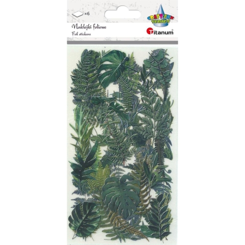 Naklejki foliowe Titanum 6 plansz Liście