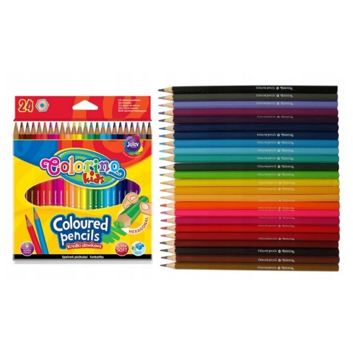 Kredki ołówkowe Colorino 24 kolory