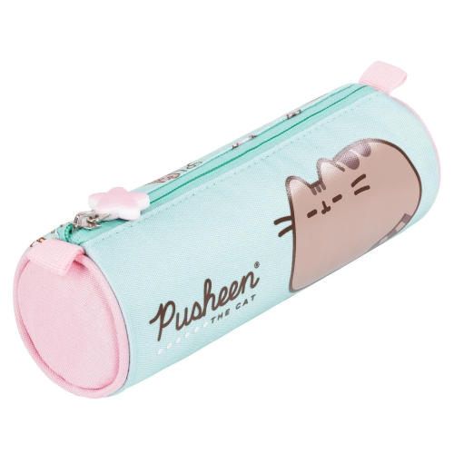 Piórnik tuba St.Majewski Pusheen miętowy